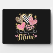 美美おばあちゃん母の日と呼ばれるのが大好き フォトプラーク (正面)
