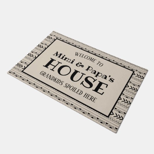 美美とパパの家で孫たちが甘やかされた ドアマット (アングル)