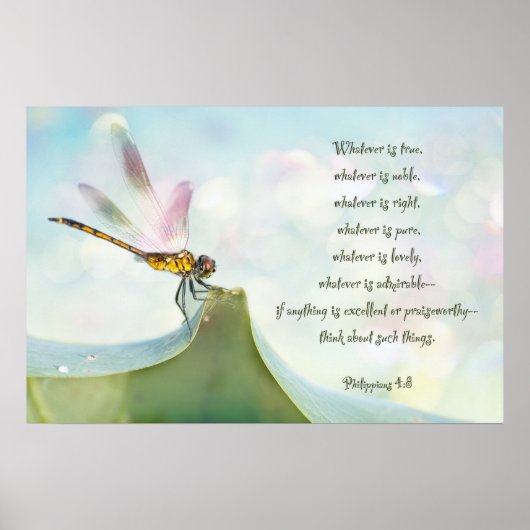 美考えしい事の....トンボのインスピレーション ポスター (正面)