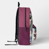 美色彩の鮮やか美 プリントバックパック (左)