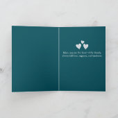 美花母の日のグリーティングカード カード (内部)