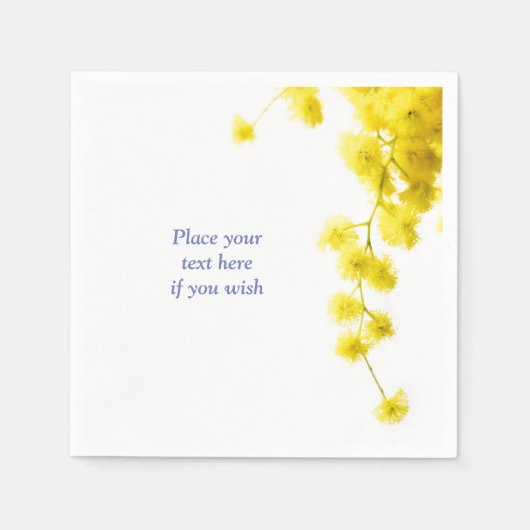 美茂佐 スタンダードカクテルナプキン (正面)