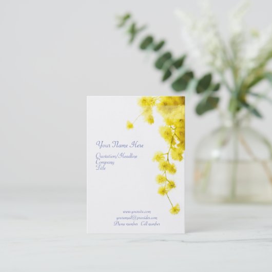 美茂佐 名刺 (スタンド正面)