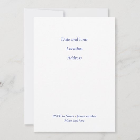 美茂佐 招待状 (裏面)