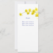 美茂佐 招待状 (裏面)