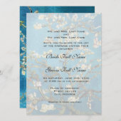 美術のウェディング・インビテーション 招待状 (正面/裏面)