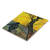 美術のソワ素晴らしー絵画はビンセント・ヴァン・ゴッホ タイル (側面)