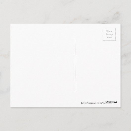 美術のヴィンテージの冬場面赤いですか緑の郵便はがき ポストカード (裏面)