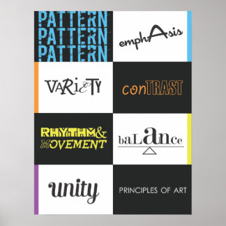 美術の原則 ポスター