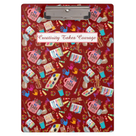 美術カラフル用品クリエイティブパターン クリップボード