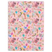 美術カラフル用品クリエイティブパターン クリップボード (裏面)