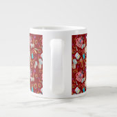 美術カラフル用品クリエイティブパターン ジャンボコーヒーマグカップ (裏面)