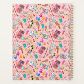 美術カラフル用品クリエイティブパターン プランナー手帳 (裏面)