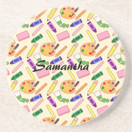 美術カラフル用品 コースター