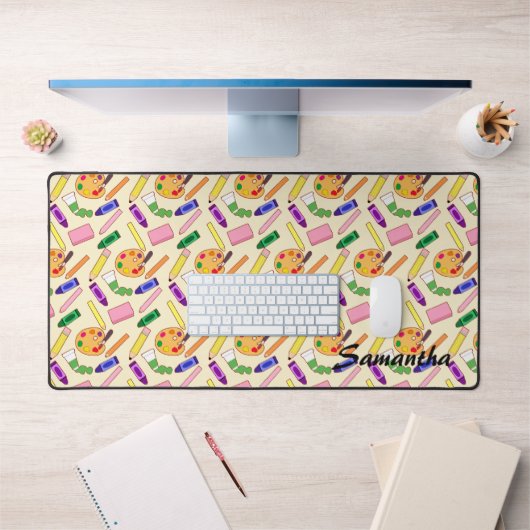 美術カラフル用品 デスクマット (オフィス1)