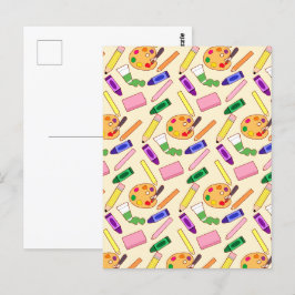 美術カラフル用品 ポストカード