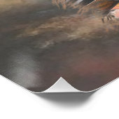 美術キジとゴードン・セッター ポスター (コーナー)