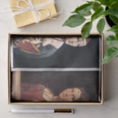 美術クラシック女性デコパージ 薄葉紙 (ギフト)