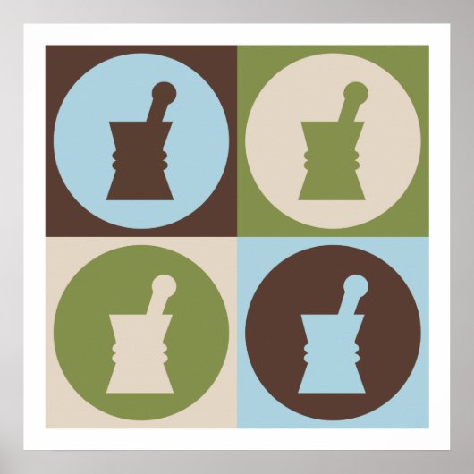 美術ポップ・アートの薬理学 ポスター (正面)