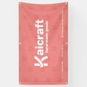 美術ミニマル工芸用バナー 横断幕 (縦)