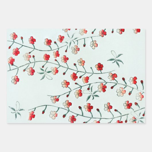 美術世界さくらんぼ展 ラッピングペーパーシート (正面2)