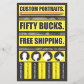 美術公報 チラシ (正面)