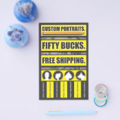 美術公報 チラシ (シングル)