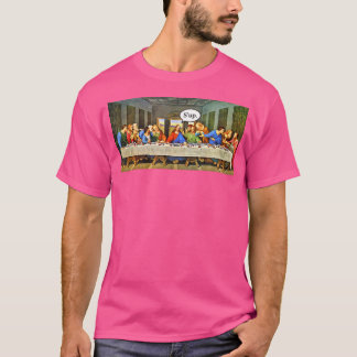 美術史おもしろいのジョークDa Vinci最後の晩餐Je Tシャツ