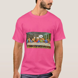 美術史おもしろいのジョークDa Vinci最後の晩餐Je Tシャツ