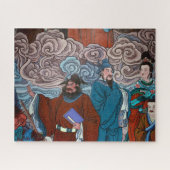 美術史(アジア):宮廷生活 ジグソーパズル (横)