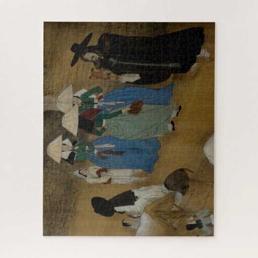 美術史（アジア）：街の女性たち ジグソーパズル