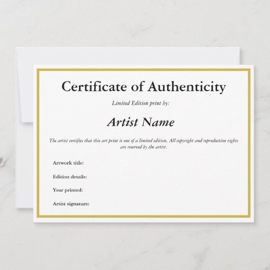 美術品プリント シーズンカード (正面)