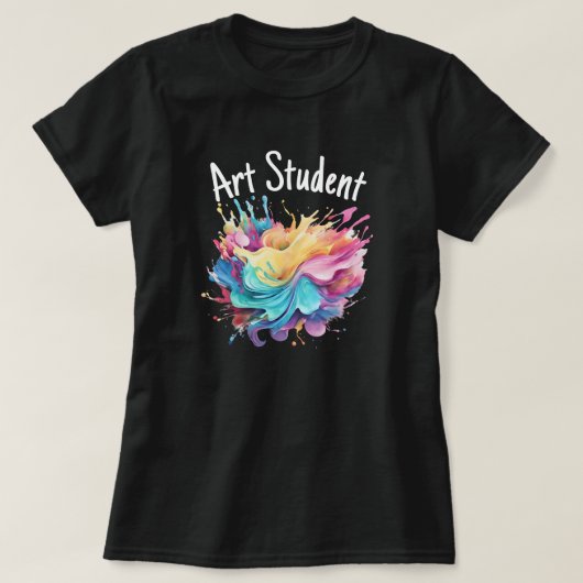 美術学生 Tシャツ (デザイン正面)