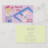 美術家の筆オリジナル 名刺 (正面/裏面)