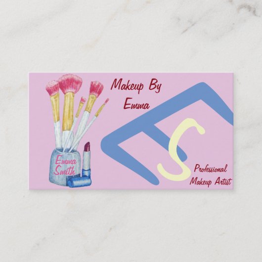 美術家の筆オリジナル 名刺 (正面)