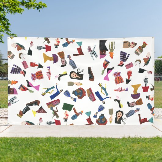 美術家 横断幕 (外側)