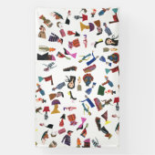 美術家 横断幕 (縦)