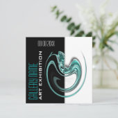 美術展示会の宝石展カスタマイズ示場 招待状 (スタンド正面)