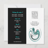 美術展示会の宝石展カスタマイズ示場 招待状 (裏面)