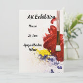 美術展覧招待状 シーズンカード (スタンド正面)