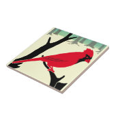 美術工芸品または職人1907鳥 タイル (側面)