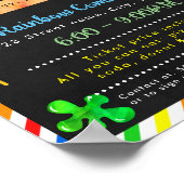 美術工芸学校のクラスのチラシ ポスター (角)