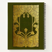 美術工芸本表紙 ノートブック (裏面)