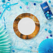 美術抽象芸術カラフル背景 ペーパープレート (パーティー)