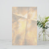 美術抽象芸術カラフル背景 便箋 (スタンド正面)