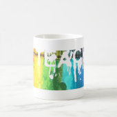 美術教師のギフトのコーヒー・マグ コーヒーマグカップ (中央)