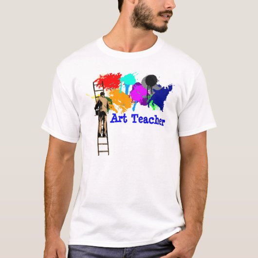 美術教師のTシャツ Tシャツ (正面)