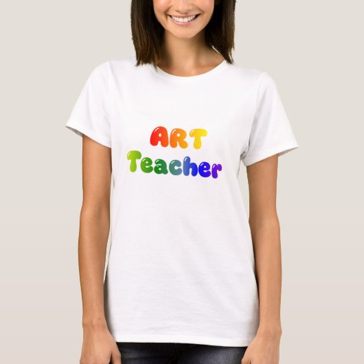 美術教師 Tシャツ (正面)