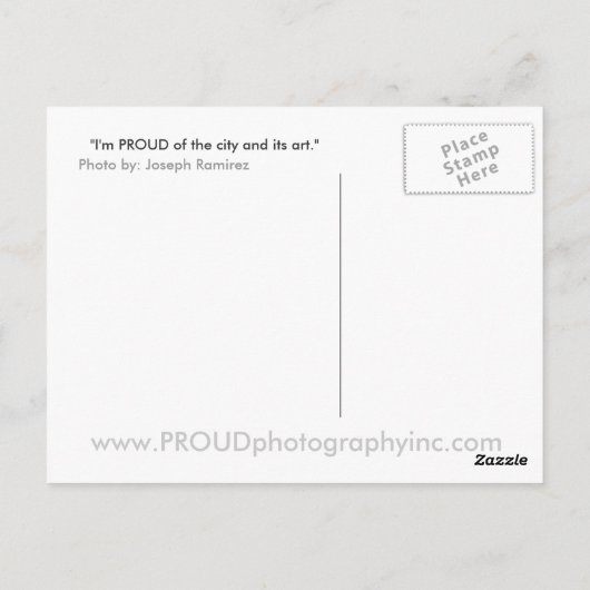 美術研究所 ポストカード (裏面)