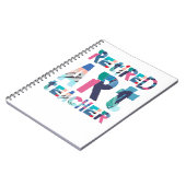 美術退職した先生教え退職金 ノートブック (左側)